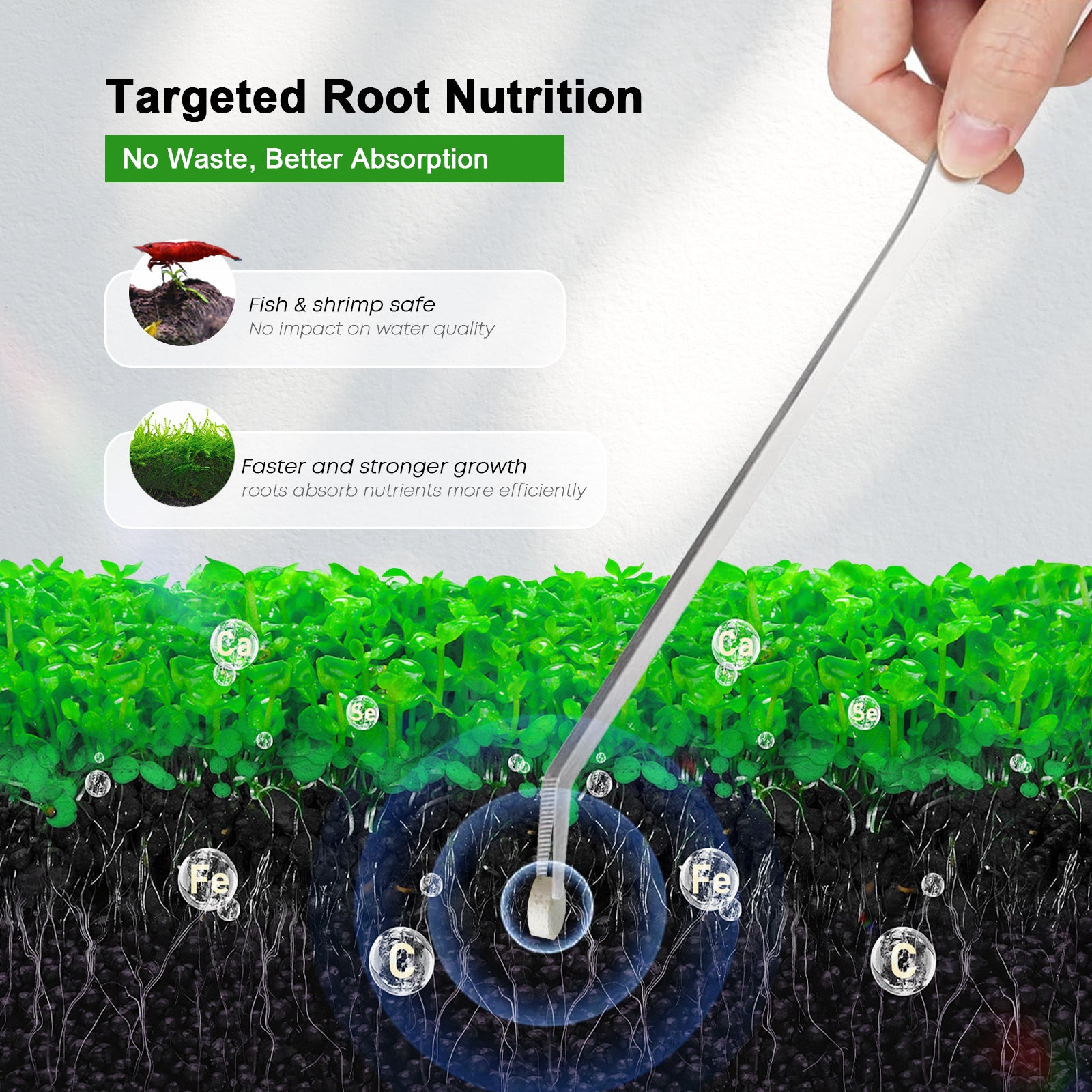 Aquarium Plant Root Tabs - FZONE Root Tabs Freshwater Aquarium Plant