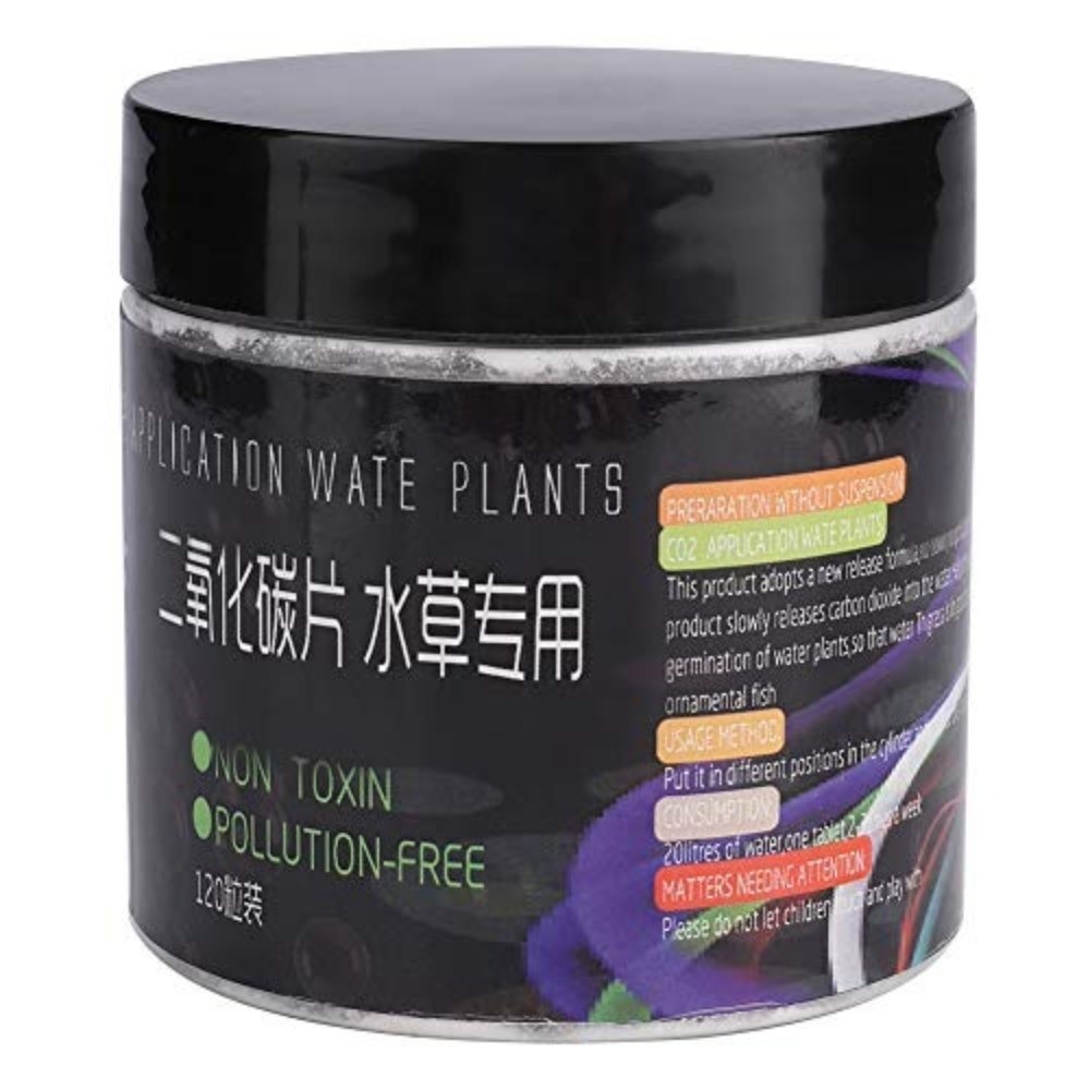 Aquarium Plant Nutrients - 120PCS Tablets Form CO2 Tablet Diffuser