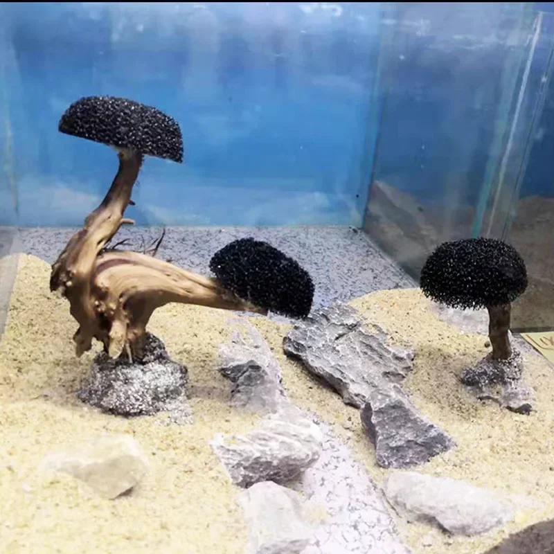 Fish Tank Plant Moss Tree Deco - đánh giá và giá Planted Aquarium Without Fish