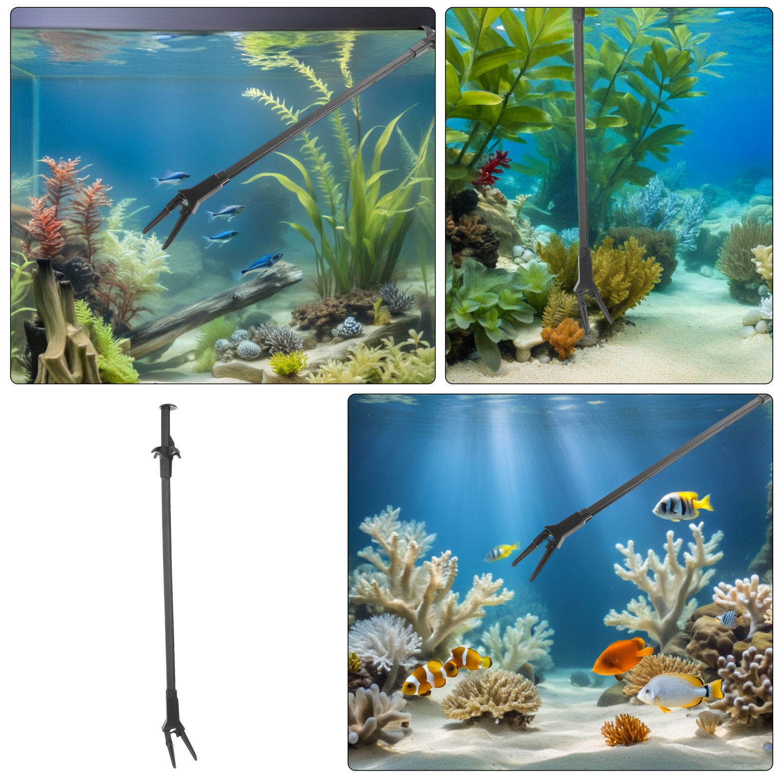 3Pcs Long Aquarium Tweezers Pl - đánh giá và giá Planted Aquarium Tips