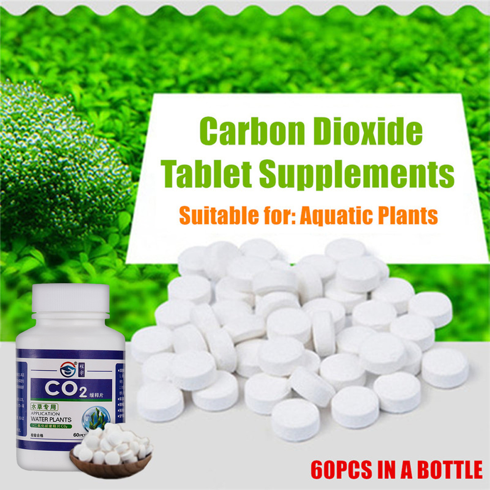 60pcs Aquarium CO2 Tablet Carb - đánh giá và giá Aquarium Plant Nutrients