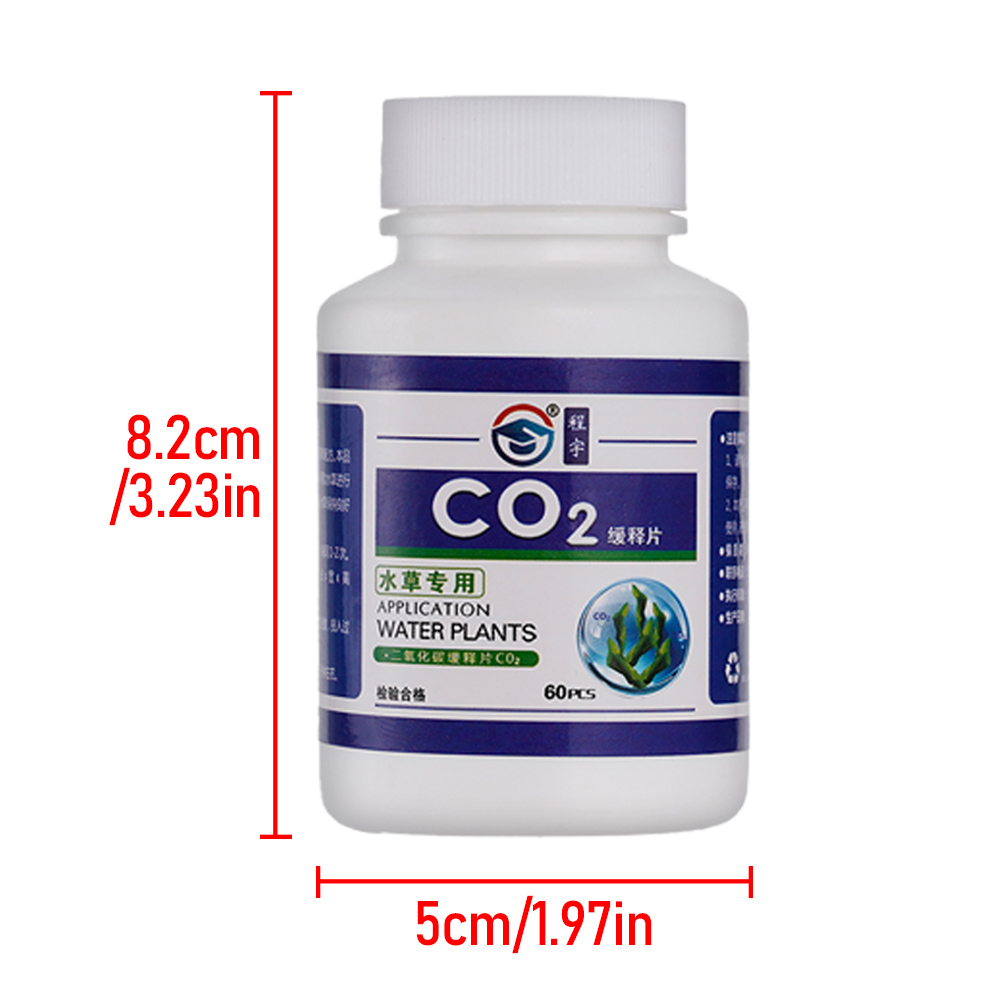60pcs Aquarium CO2 Tablet Carb - đánh giá và giá Aquarium Plant Nutrients
