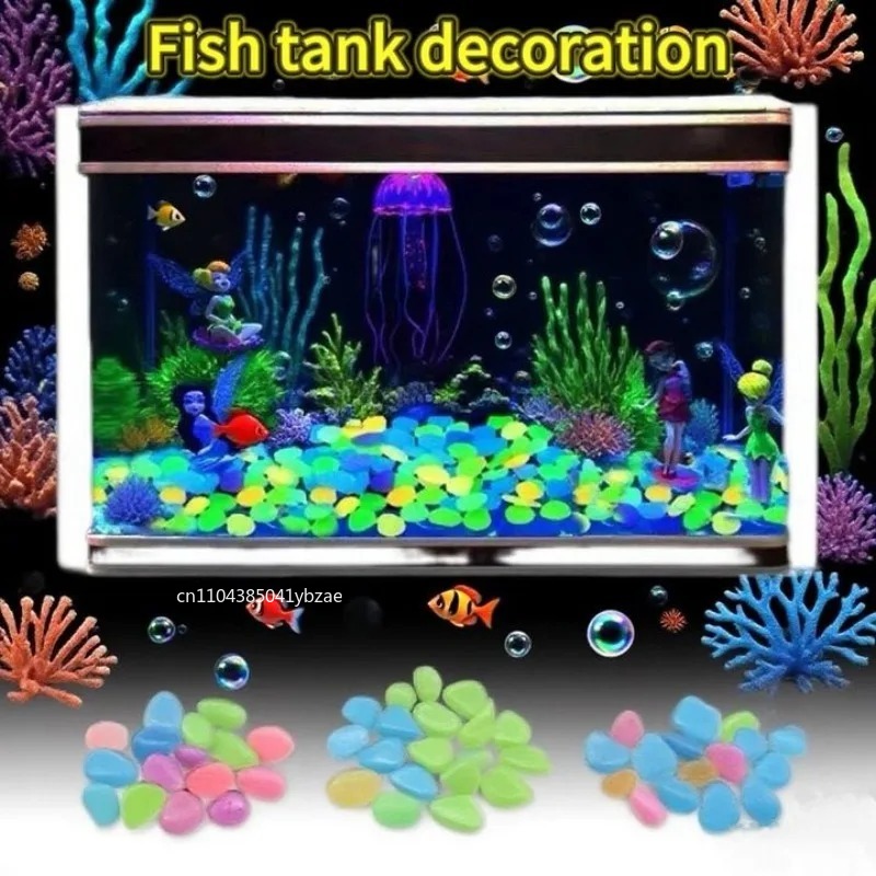 100-800pcs Glow in The Dark Pe - đánh giá và giá Aquarium Planted Aquarium