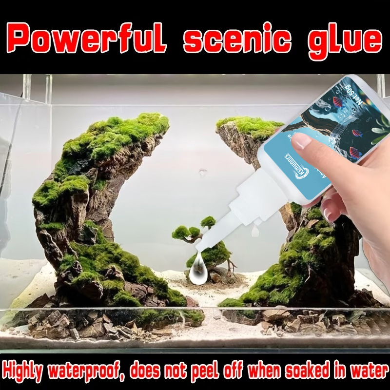 Aquarium Landscape Glue, Quick - đánh giá và giá Aquarium Plant Glue