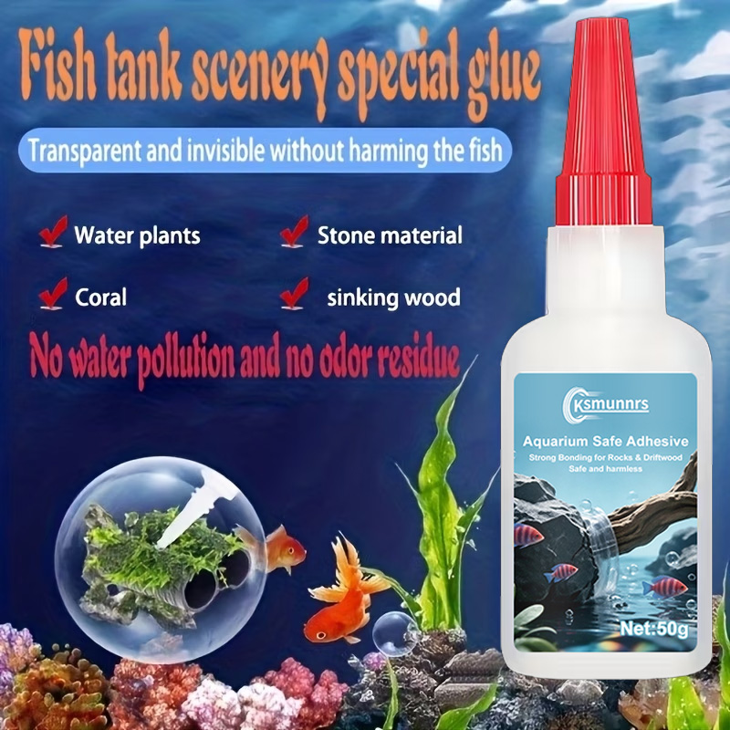 Aquarium Landscape Glue, Quick - đánh giá và giá Aquarium Plant Glue