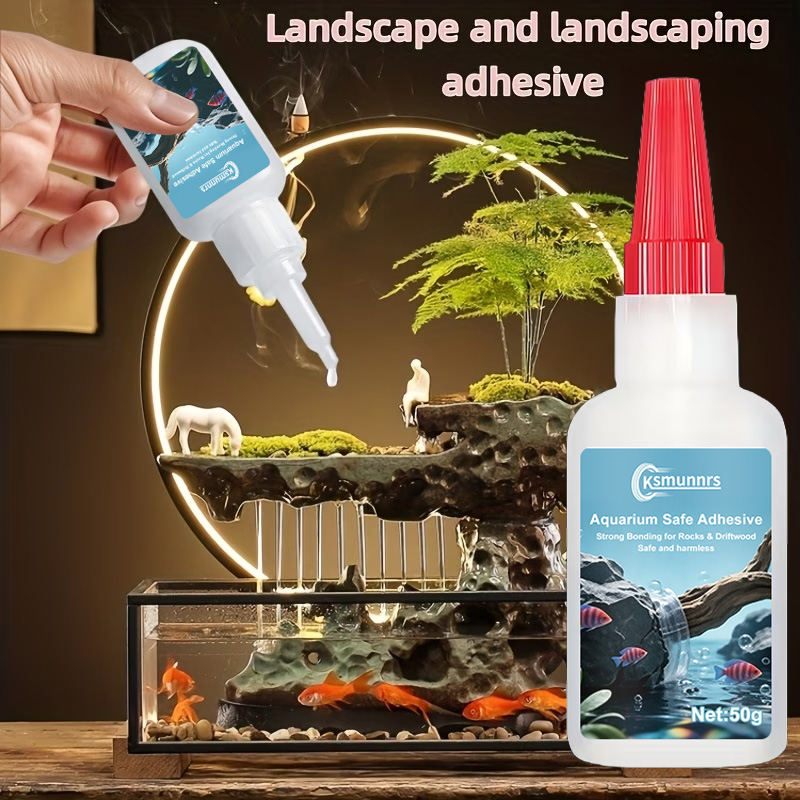 Aquarium Landscape Glue, Quick - đánh giá và giá Aquarium Plant Glue