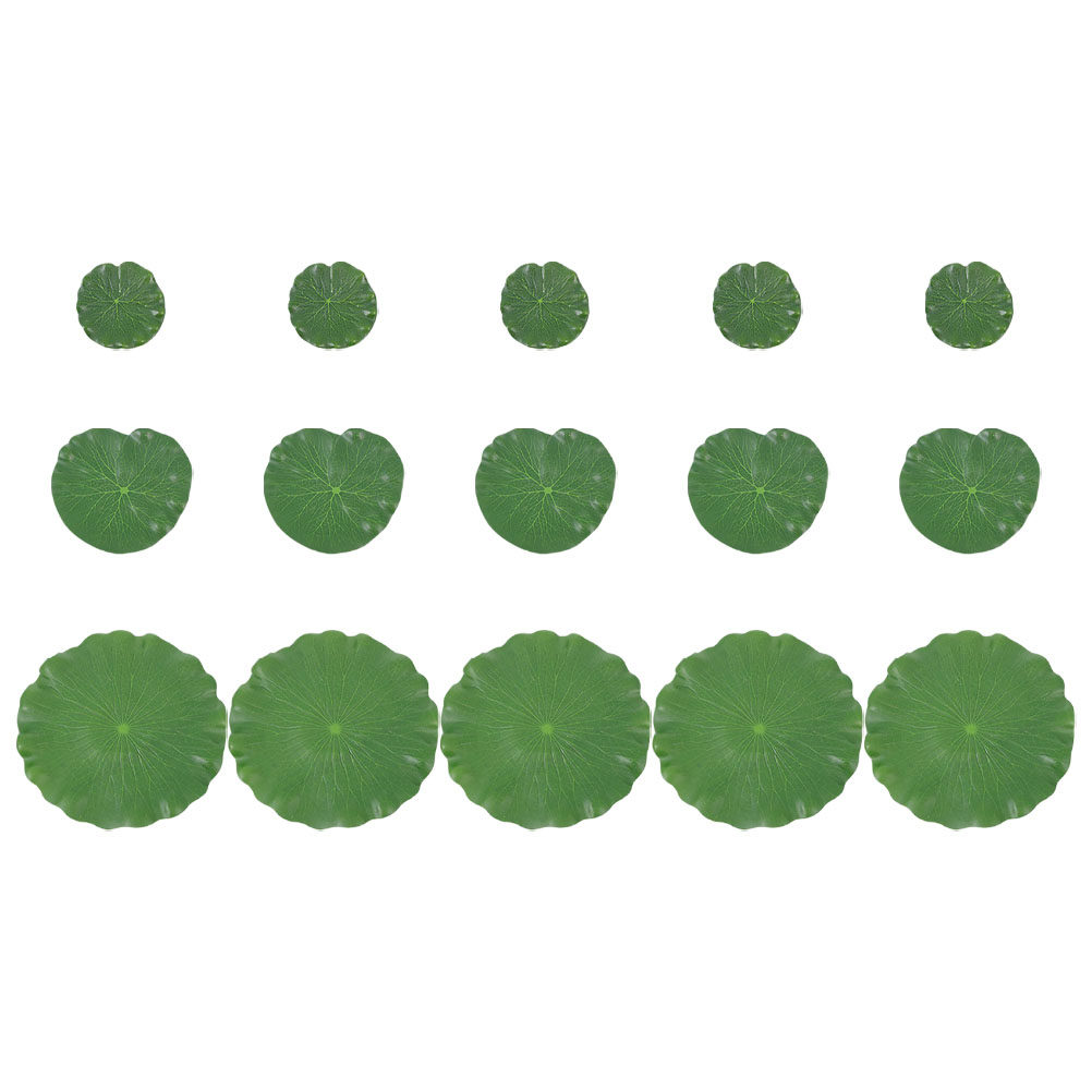 15Pcs Artificial Lily Pads Rea - đánh giá và giá Aquarium Planted Aquarium