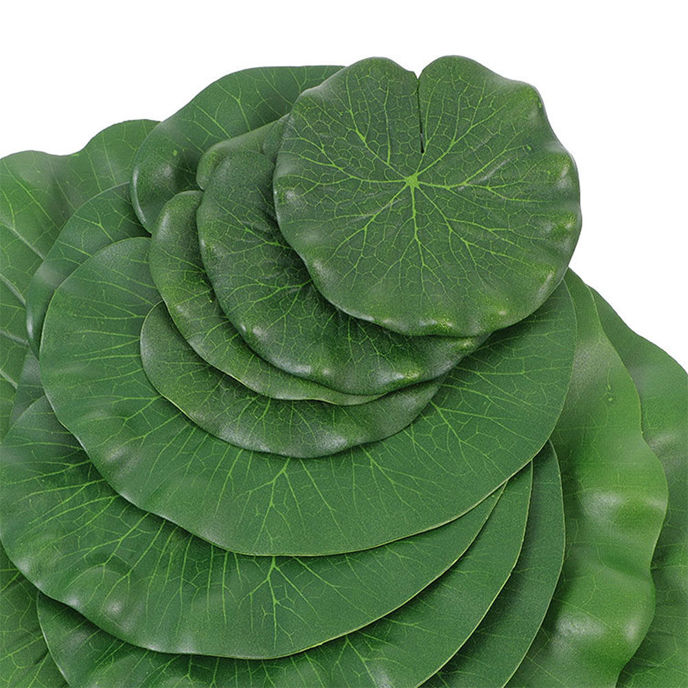 15Pcs Artificial Lily Pads Rea - đánh giá và giá Aquarium Planted Aquarium