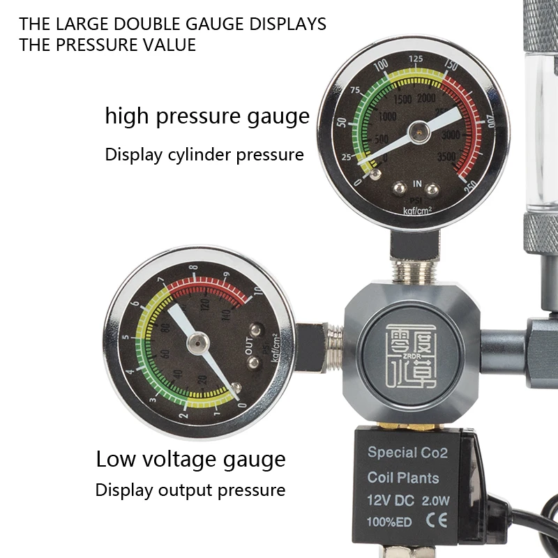 ZRDR Aquarium CO2 Regulator So - đánh giá và giá Aquarium Plant Nutrients