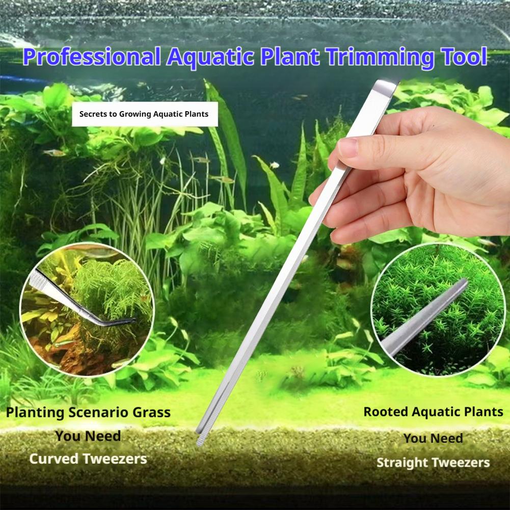 Stainless Steel Aquarium Tweez - đánh giá và giá Planted Clip Tweezers