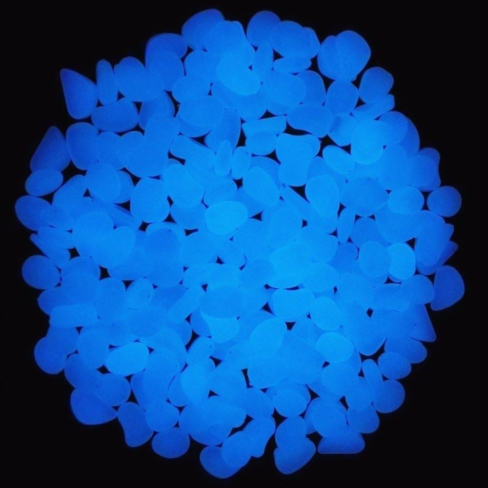 Fish Tank Rocks Glow Blue Pebb - đánh giá và giá Aquarium Planted Tank
