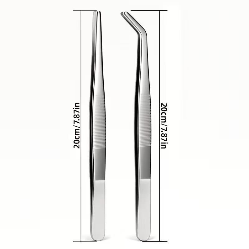 2pcs 20cm Stainless Steel Twee - đánh giá và giá Planted Aquarium Tips