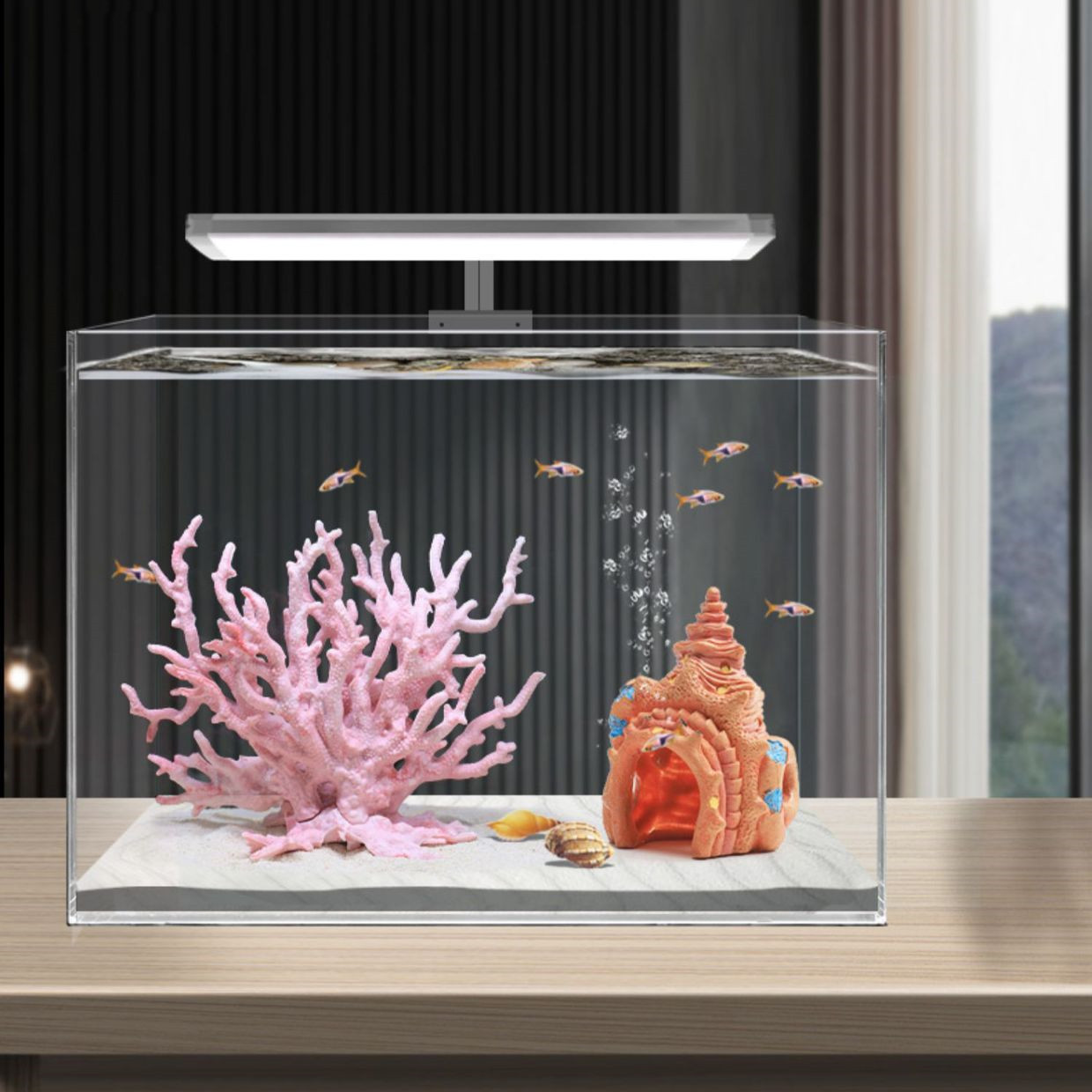 Fish Tank Aquascape Simulation - đánh giá và giá Planted Aquarium Hard Water