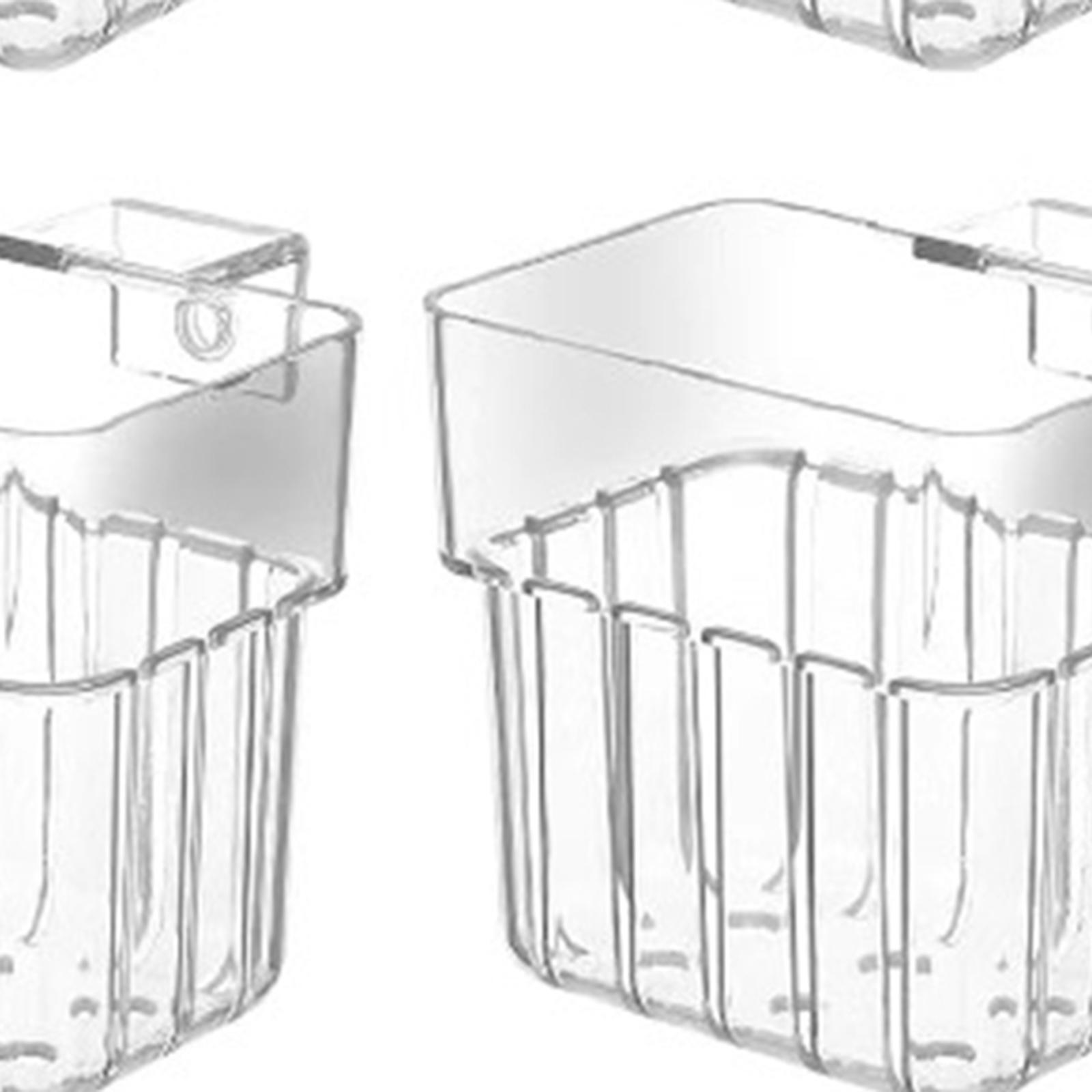 Aquatic Plant Pot Clear Plasti - đánh giá và giá Aquarium Planted Tank Setup