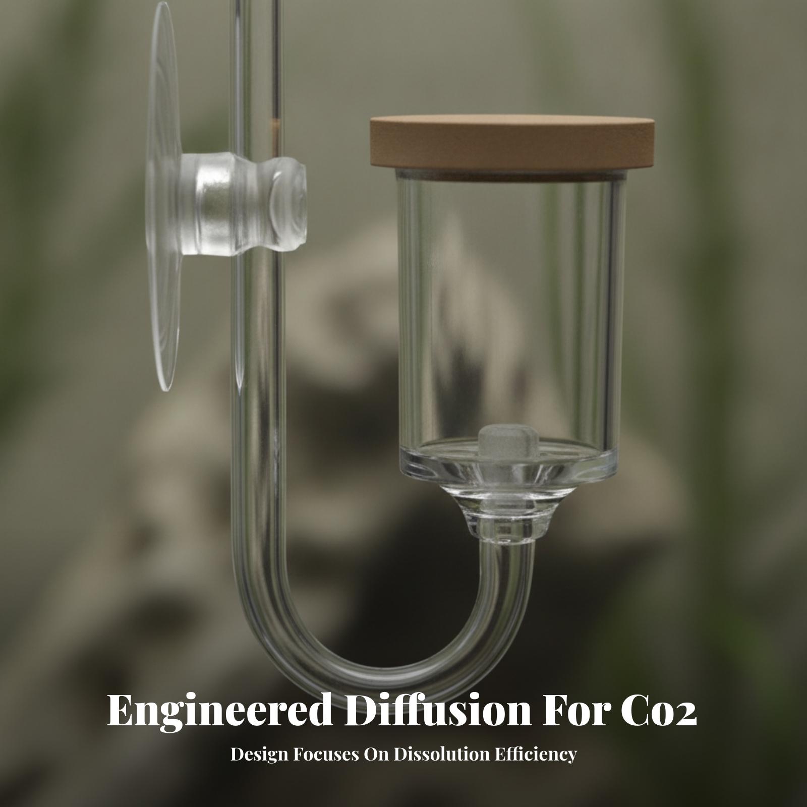 Acrylic CO2 Dispenser with Bub - đánh giá và giá Planted Aquarium Youtube