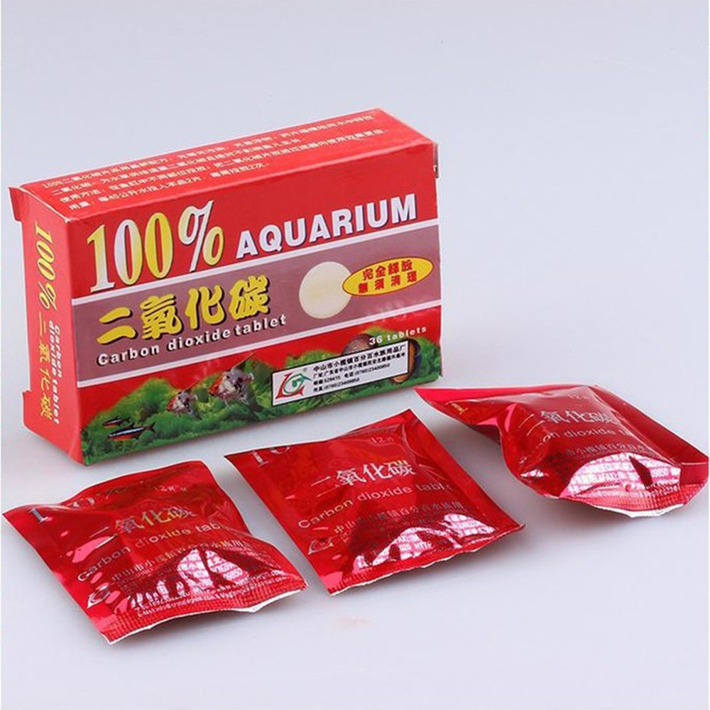 36pcs/Box CO2 Tablet Carbon Di - đánh giá và giá Aquarium Plant Nutrients