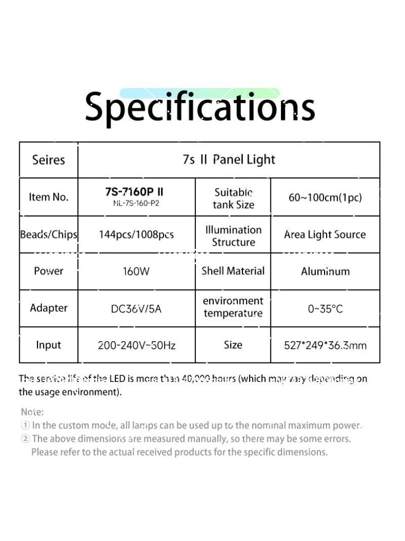 Aquarium LED Light 160W RGB Fu - đánh giá và giá Aquarium Planted Aquarium